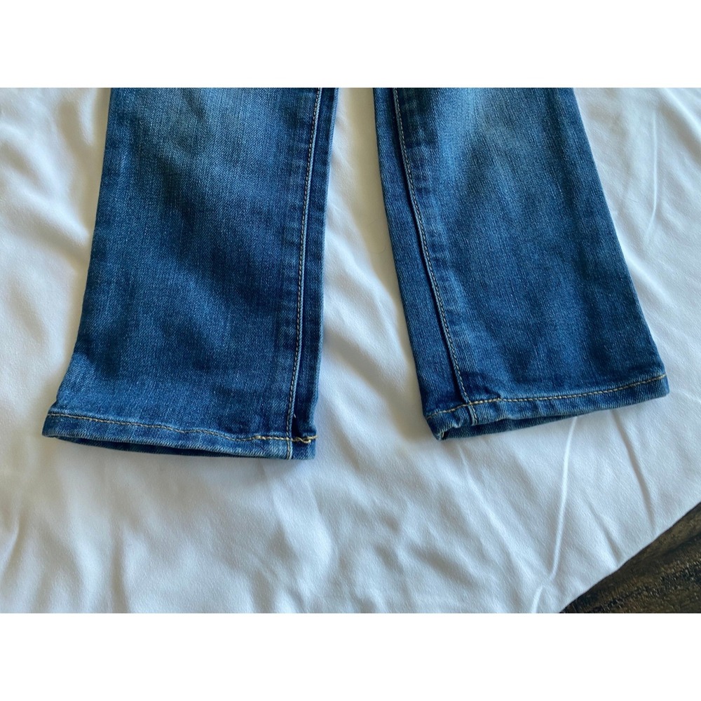 Childrens Place Boys Denim Bootcut Jeans Size 3T Blue Adjustable Waist - Picture 3 of 12